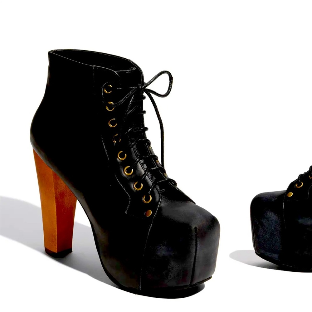 Jeffrey Campbell Lita Booties SZ 6